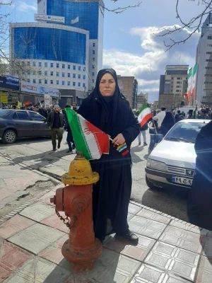 حضور پرشور همکاران و دانشجو معلمان در راهپیمایی22بهمن1403 7