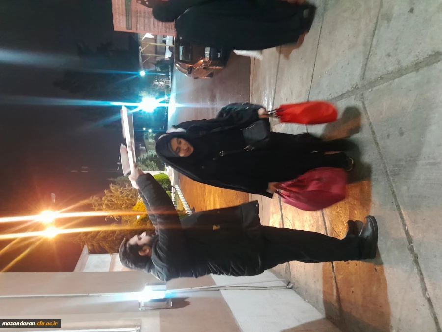 مراسم  بدرقه زائران ر اهیان نور 2