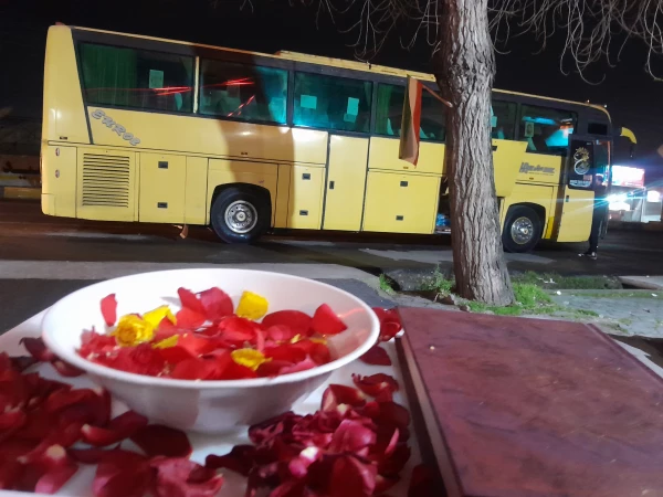 مراسم  بدرقه زائران ر اهیان نور 4