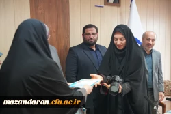 تقدیر از عوامل اجرایی دخیل درجشنواره اقوام ازمرکز حضرت فاطمه(س) 2