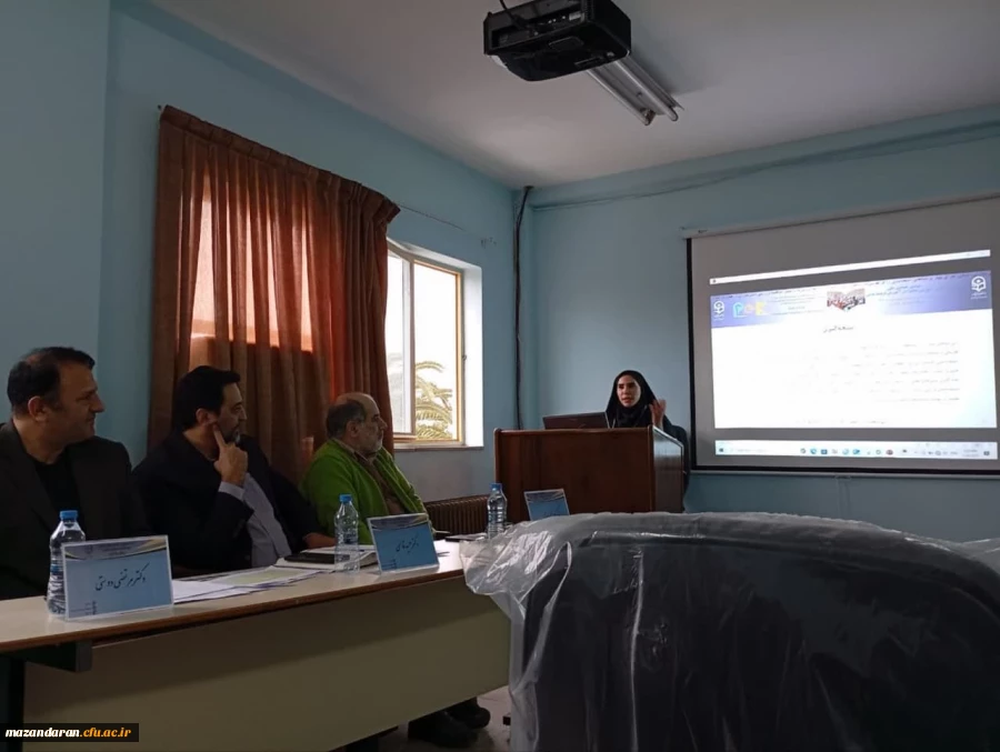  حضور دانشجویان و کارکنان  پردیس فاطمه الزهرا (س) ساری در سومین جشنواره ملی دانش تولید محتوا در آموزش تربیت بدنی در استان مازندران 2