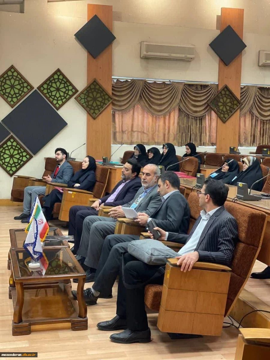  حضور دانشجویان و کارکنان  پردیس فاطمه الزهرا (س) ساری در سومین جشنواره ملی دانش تولید محتوا در آموزش تربیت بدنی در استان مازندران 2