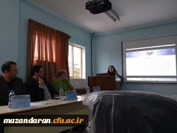 حضور دانشجویان و کارکنان پردیس فاطمه الزهرا (س) ساری در سومین همایش ملی دانش آموزش محتوا در اموزش تربیت بدنی 2