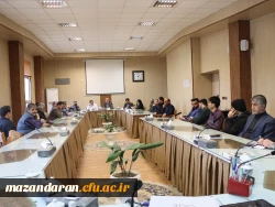 برگزاری شورای اداری پردیس دکتر شریعتی ساری با حضور رئیس دانشگاه فرهنگیان مازندران 12