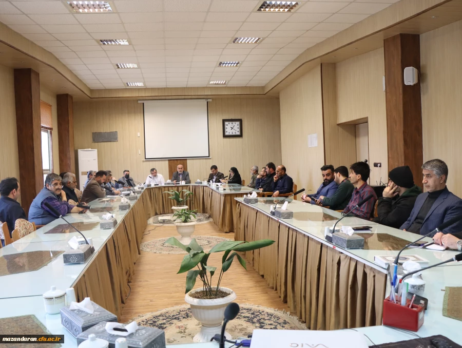 برگزاری شورای اداری پردیس دکتر شریعتی ساری با حضور رئیس دانشگاه فرهنگیان مازندران 12