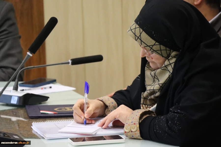 برگزاری شورای اداری پردیس دکتر شریعتی ساری با حضور رئیس دانشگاه فرهنگیان مازندران 6