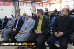 آیین افتتاحیه یادمان شهید گمنام دانشگاه فرهنگیان حضرت فاطمه(س)قائمشهر با حضور مسئولین استانی و شهرستانی،خانواده های شهدا، اساتید ،کارکنان، دانشجوها و بازتاب استانی اخبار برگزار شد. 2