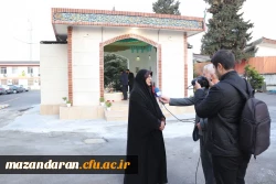 آیین افتتاحیه یادمان شهید گمنام دانشگاه فرهنگیان حضرت فاطمه(س)قائمشهر با حضور مسئولین استانی و شهرستانی،خانواده های شهدا، اساتید ،کارکنان، دانشجوها و بازتاب استانی اخبار برگزار شد. 2