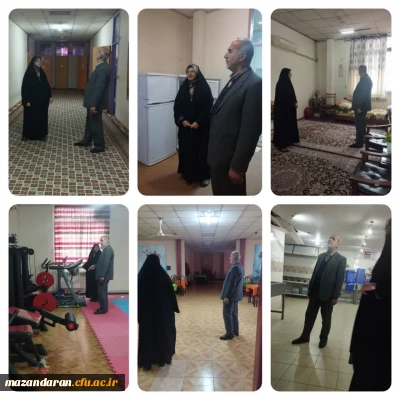 بازدید مهدوی رییس دانشگاه فرهنگیان مازندران از مرکز حضرت فاطمه(س)