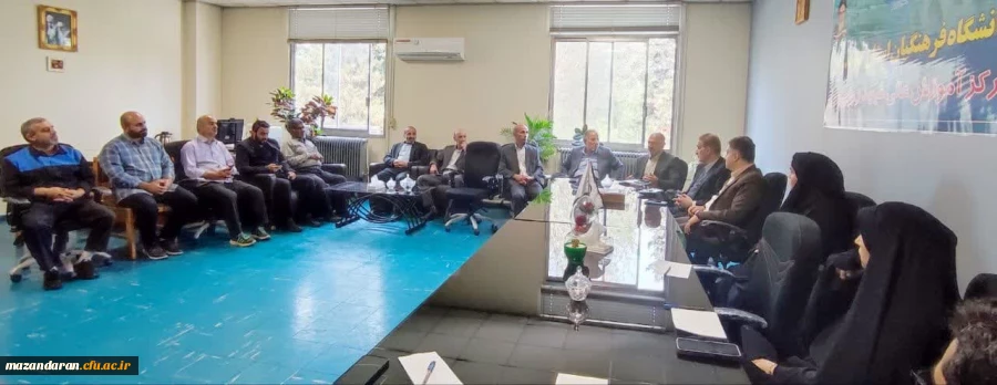 اولین جلسه شورای اداری مرکز شهید رجایی بابل در سال جدید با اعضای هیأت علمی و کارکنان  5