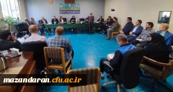 اولین جلسه شورای اداری مرکز شهید رجایی بابل در سال جدید با اعضای هیأت علمی و کارکنان  6