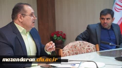 نشست رئیس دانشگاه فرهنگیان مازندران با اساتید و اعضای هیئت علمی دانشگاه 3