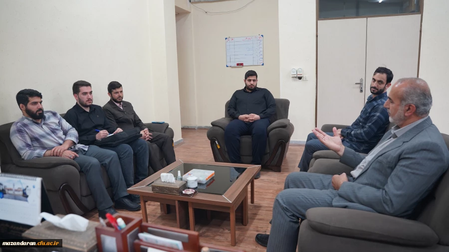 دیدار و گفت وگوی رئیس دانشگاه فرهنگیان مازندران با رئیس سازمان بسیج دانشجویی استان
 2