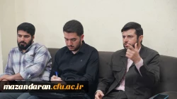 دیدار و گفت وگوی رئیس دانشگاه فرهنگیان مازندران با رئیس سازمان بسیج دانشجویی استان
 5