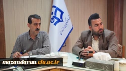 جلسه داخلی واحد توسعه منابع و امور دانشجویی پردیس دکتر شریعتی ساری 
 3