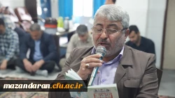 برگزاری مراسم هفتگی زیارت عاشورا در پردیس دکتر شریعتی ساری 4