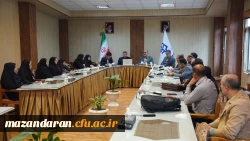 برگزاری شورای آموزش و پژوهش مدیریت امور پردیس های استان مازندران
 11