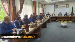 

جلسه شورای اداری ماهانه مرکز شهید رجایی بابل با اعضای هیأت رئیسه دانشگاه فرهنگیان مازندران
 2