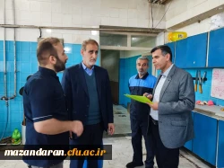 بازدید رئیس اداره نظارت و ارزیابی دانشگاه فرهنگیان مازندران از مر کز شهید رجایی بابل 2