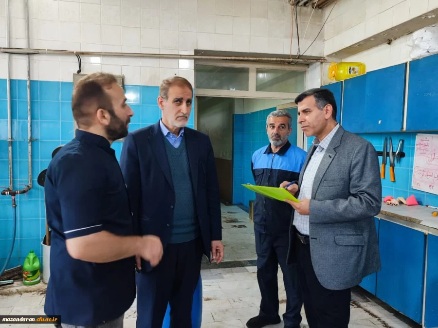 بازدید رئیس اداره نظارت و ارزیابی دانشگاه فرهنگیان مازندران از مر کز شهید رجایی بابل 2