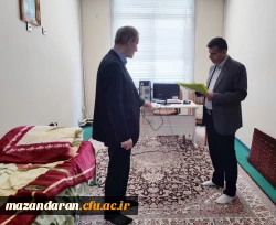 بازدید رئیس اداره نظارت و ارزیابی دانشگاه فرهنگیان مازندران از مر کز شهید رجایی بابل 3