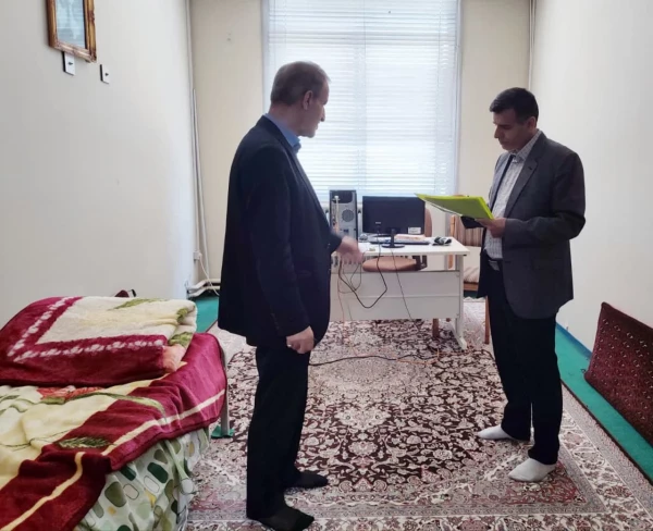 بازدید رئیس اداره نظارت و ارزیابی دانشگاه فرهنگیان مازندران از مر کز شهید رجایی بابل 3