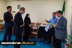 بازدید رئیس اداره نظارت و ارزیابی دانشگاه فرهنگیان مازندران از مر کز شهید رجایی بابل 7