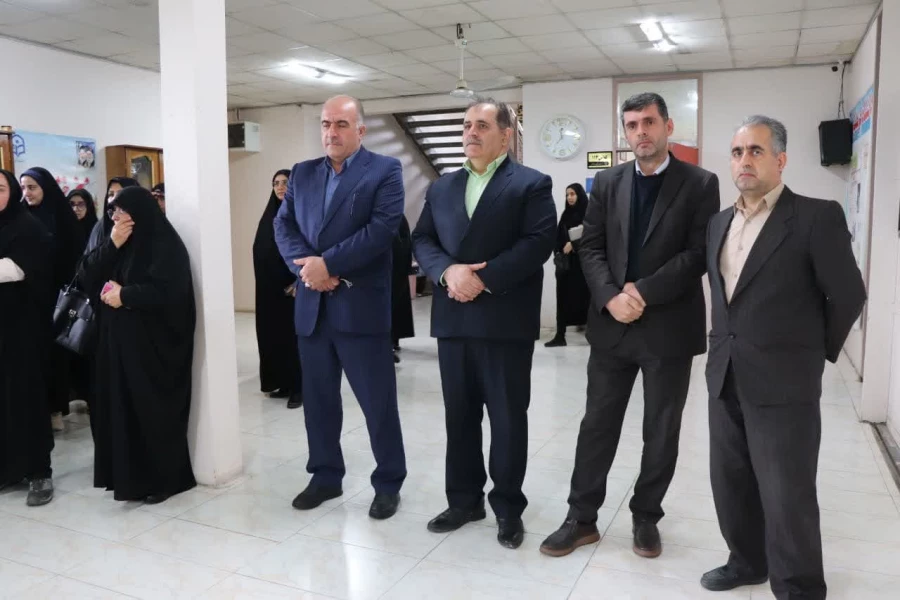 رگزاری تجمع انقلابی و فریاد ظلم ستیزی دانشجومعلمان، اساتید و کارکنان دانشگاه فرهنگیان مرکز حضرت فاطمه(س) قائمشهر  2