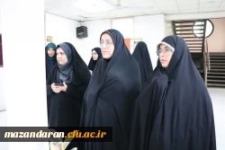 رگزاری تجمع انقلابی و فریاد ظلم ستیزی دانشجومعلمان، اساتید و کارکنان دانشگاه فرهنگیان مرکز حضرت فاطمه(س) قائمشهر  2