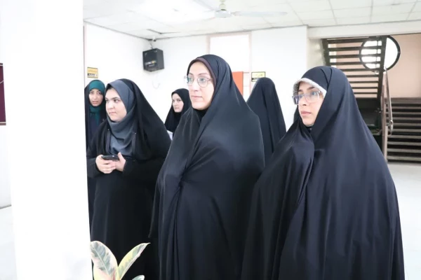 رگزاری تجمع انقلابی و فریاد ظلم ستیزی دانشجومعلمان، اساتید و کارکنان دانشگاه فرهنگیان مرکز حضرت فاطمه(س) قائمشهر  2