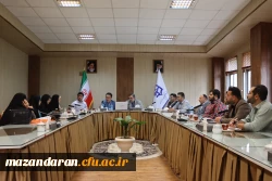 جلسه ستاد استانی دوازدهمین جشنواره تدریس برتر دانشگاه فرهنگیان مازندران 2