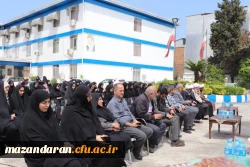 اهدای یک جلد کلام الله مجید از سوی دفتر مقام معظم رهبری به نو دانشجو معلمان مرکز بیت الهدی آمل
 11