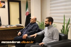 دیدار رئیس دانشگاه فرهنگیان مازندران با فرماندار شهرستان آمل
 2