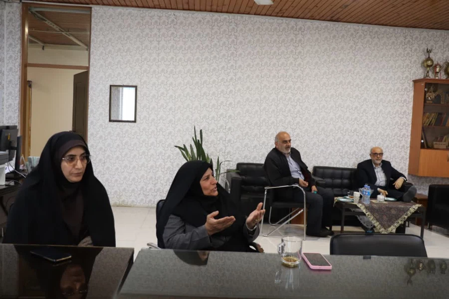 جلسه شورای فرهنگی مرکز بیت الهدی آمل با حضور رئیس دانشگاه فرهنگیان مازندران 3