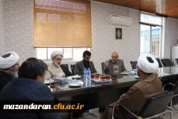 جلسه شورای فرهنگی مرکز بیت الهدی آمل با حضور رئیس دانشگاه فرهنگیان مازندران 6