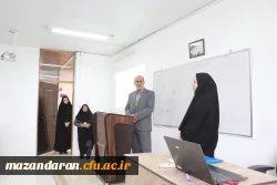 بازدید رئیس دانشگاه فرهنگیان مازندران از کلاس های درس مرکز بیت الهدی آمل 2