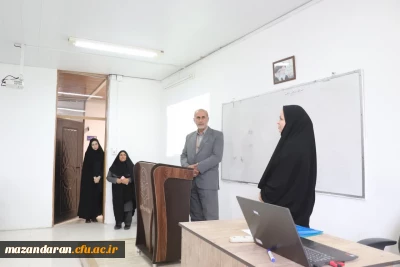 بازدید رئیس دانشگاه فرهنگیان مازندران از کلاس های درس مرکز بیت الهدی آمل