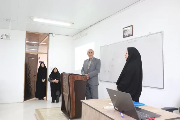 بازدید رئیس دانشگاه فرهنگیان مازندران از کلاس های درس مرکز بیت الهدی آمل 2