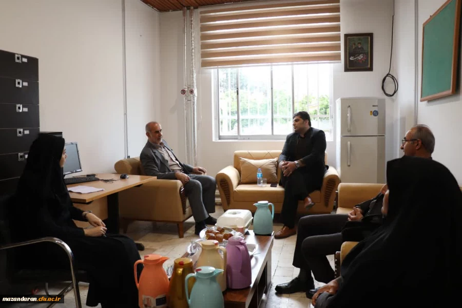 بازدید رئیس دانشگاه فرهنگیان مازندران از کلاس های درس مرکز بیت الهدی آمل 6