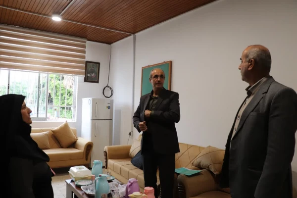 بازدید رئیس دانشگاه فرهنگیان مازندران از کلاس های درس مرکز بیت الهدی آمل 10