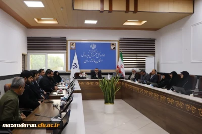 دیدار اعضای هیات رئیسه دانشگاه فرهنگیان مازندران با مدیرکل آموزش و پرورش مازندران