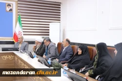 دیدار اعضای هیات رئیسه دانشگاه فرهنگیان مازندران با مدیرکل آموزش و پرورش مازندران 4