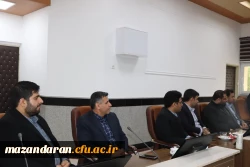 دیدار اعضای هیات رئیسه دانشگاه فرهنگیان مازندران با مدیرکل آموزش و پرورش مازندران 6