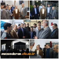 بازدید معاونت برنامه ریزی و توسعه منابع دانشگاه فرهنگیان و مدیرکل پشتیبانی و رفاه کارکنان از مرکز شهید مطهری نوشهر
 2