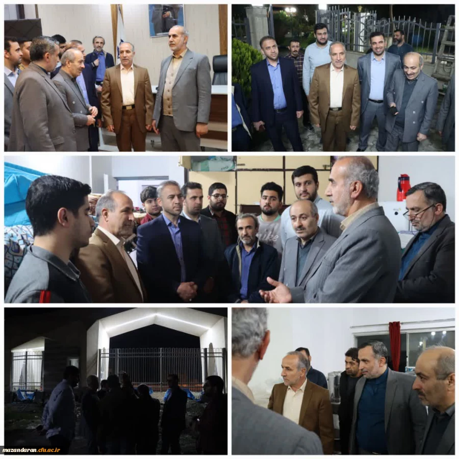 بازدید معاونت برنامه ریزی و توسعه منابع دانشگاه فرهنگیان و مدیرکل پشتیبانی و رفاه کارکنان از مرکز شهید مطهری نوشهر
 2