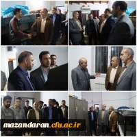 بازدید معاونت برنامه ریزی و توسعه منابع دانشگاه فرهنگیان و مدیرکل پشتیبانی و رفاه کارکنان از مرکز شهید مطهری نوشهر
 3