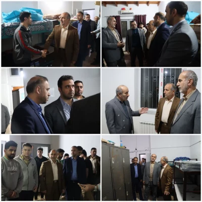 بازدید معاونت برنامه ریزی و توسعه منابع دانشگاه فرهنگیان و مدیرکل پشتیبانی و رفاه کارکنان از مرکز شهید مطهری نوشهر
 3