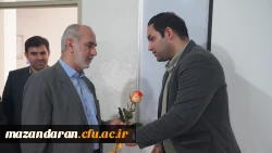 تقدیر رئیس دانشگاه فرهنگیان مازندران از اساتید و اعضای هیئت علمی به مناسبت هفته معلم 9