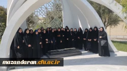 شرکت کارکنان و دانشجومعلمان مرکز حضرت فاطمه(س)قائمشهر در مراسم تجلیل از مسابقه زندگی با آیه  ها 2