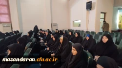 شرکت کارکنان و دانشجومعلمان مرکز حضرت فاطمه(س)قائمشهر در مراسم تجلیل از مسابقه زندگی با آیه  ها 2